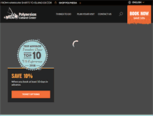 Tablet Screenshot of polynesia.com